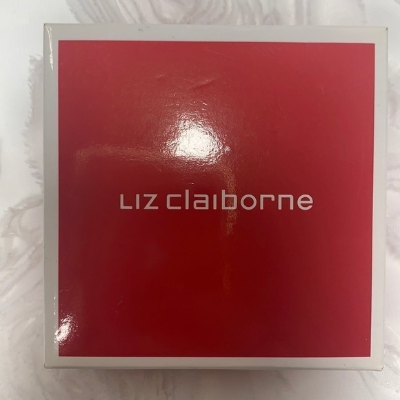 Liz Claiborne Christmas Tree Pin-Silver/Green Enamel/Multicolor Crystal - Picture 5 of 5